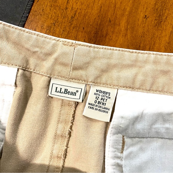 LL Bean Tan Skirt Sz 12P - Picture 5 of 5